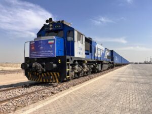 قطار باری روسیه در آپرین