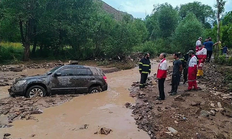 سیلاب بار دیگر به راه‌های روستایی خسارت زد
