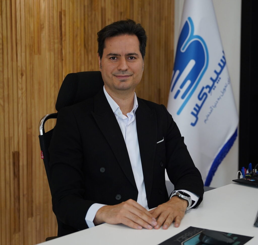 علی برات‌زاده، مدیرعامل اسپیدکس