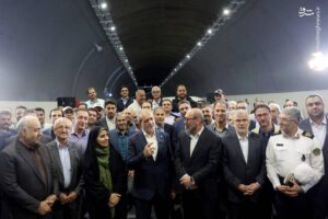 افتتاح باند شرقی آزادراه تهران–شمال