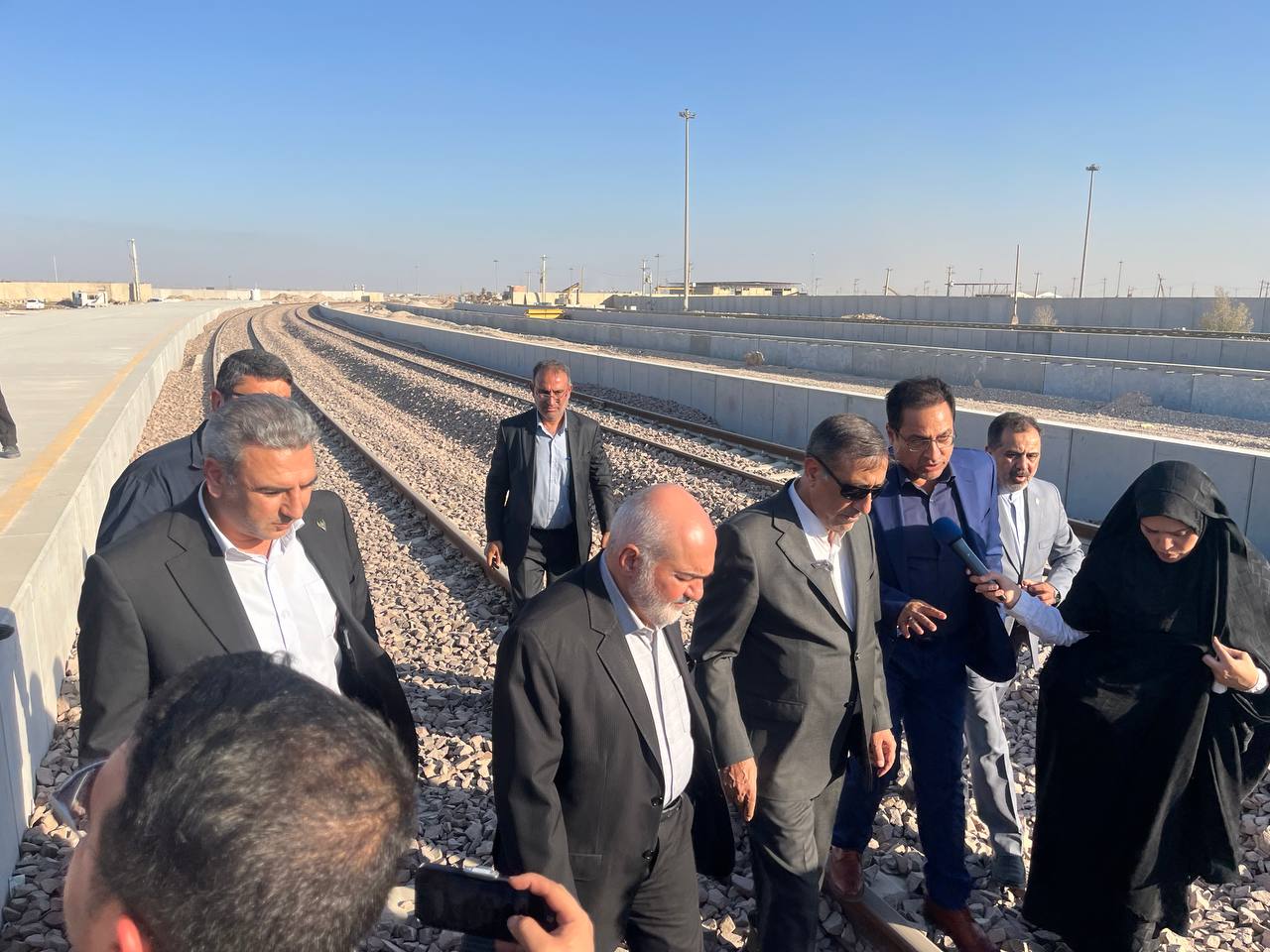 مرز ریلی شلمچه