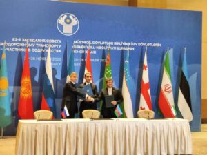 تفاهم نامه ریلی ایران، روسیه و آذربایجان