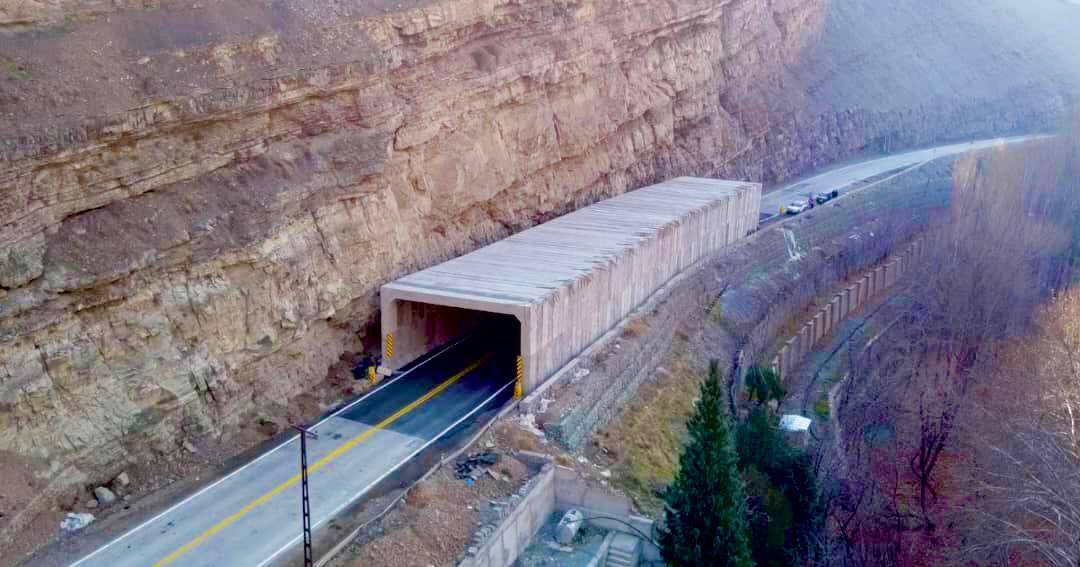 احداث فاز دوم گالری خوزنکلا در محور کرج- کندوان