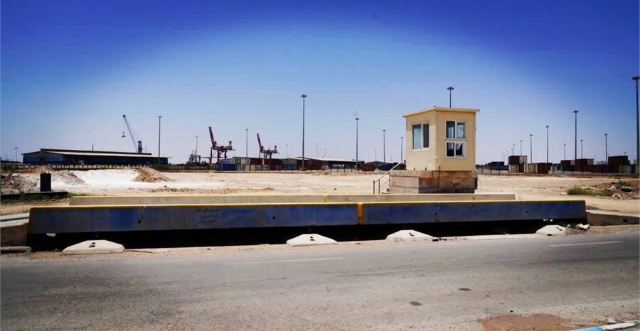راه‌اندازی باسکول جدید در بندر خرمشهر